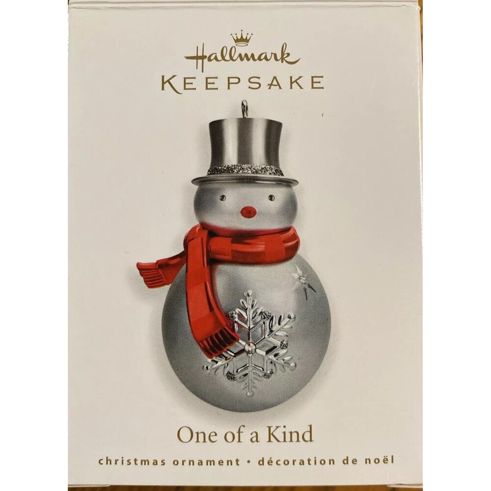 One of a Kind Snowman - 2010 Hallmark Keepsake Ornament Christmas